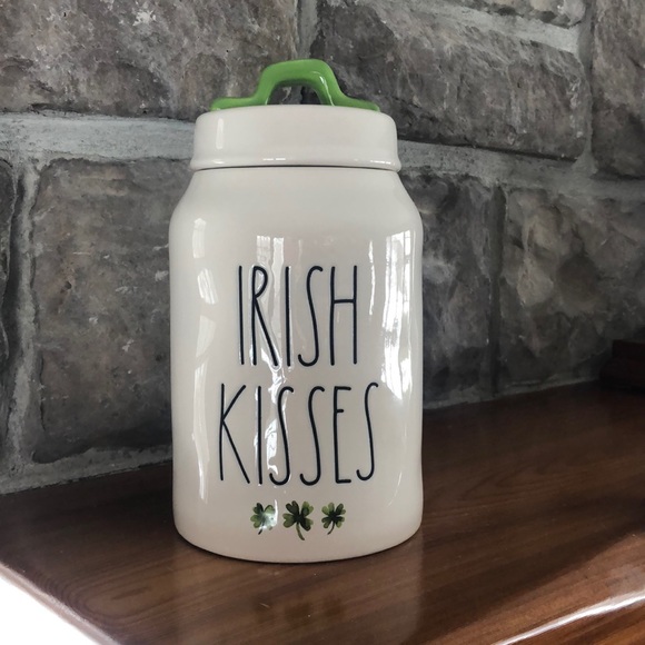 Rae Dunn Irish Kisses Canister